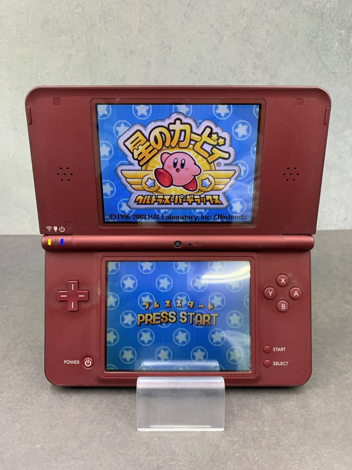 dsill ワインレッド　新品未使用 ◇◇[DS]【動作確認済み】ニンテンドーDSi LL 本体 ワインレッド