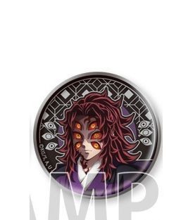 黒死牟 アニメ 鬼滅の刃 ランダムレリーフメタル缶バッジ 鬼滅 グッズ 