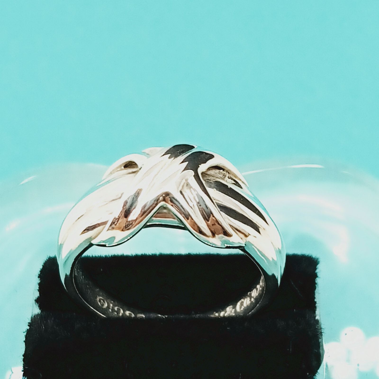 新品仕上げ】TIFFANY オールドティファニー シグネチャークロス リング