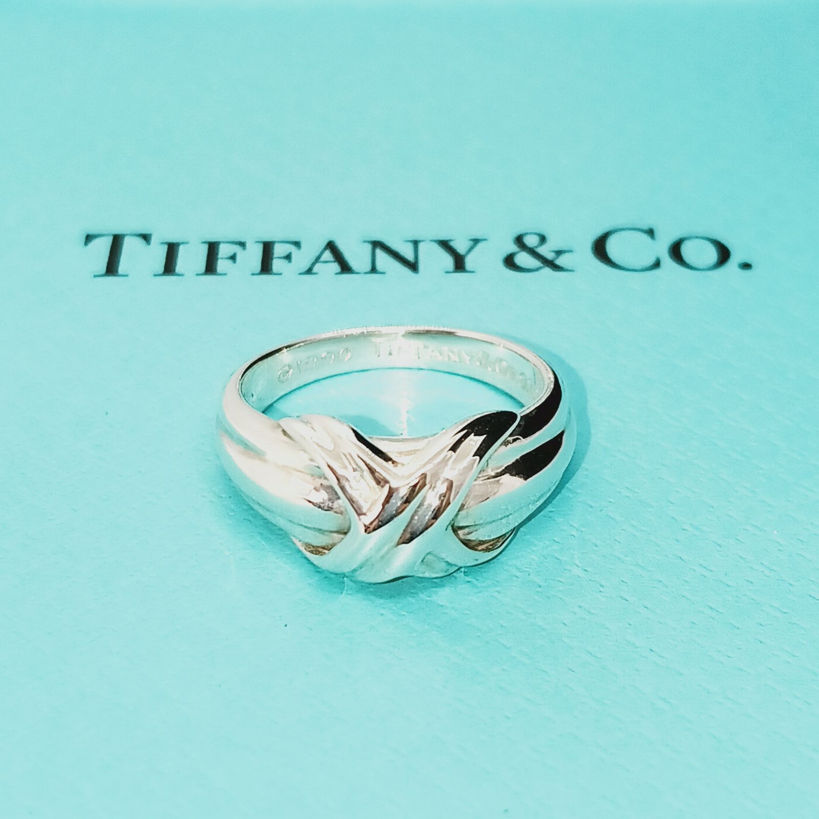 新品仕上げ】TIFFANY オールドティファニー シグネチャークロス リング