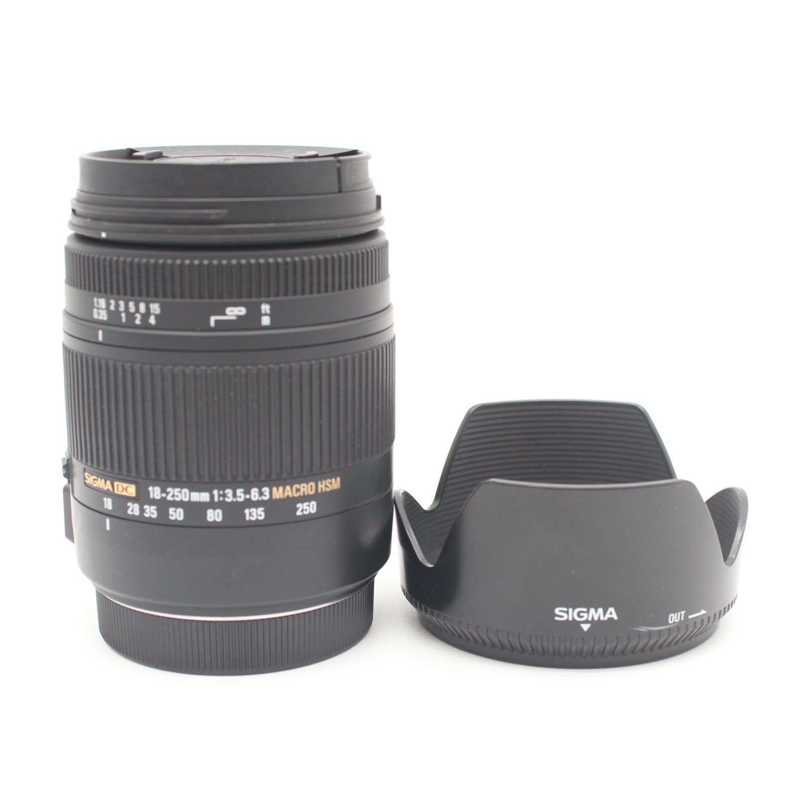 ≪美品≫ SIGMA 18-250mm F3.5-6.3 DC MACRO OS HSM キヤノンEF用 