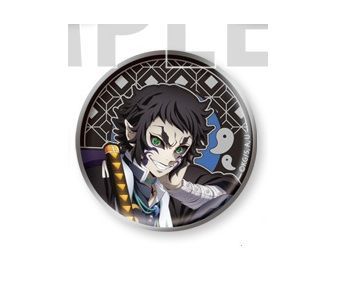 獪岳 アニメ 鬼滅の刃 ランダムレリーフメタル缶バッジ 鬼滅 グッズ 缶