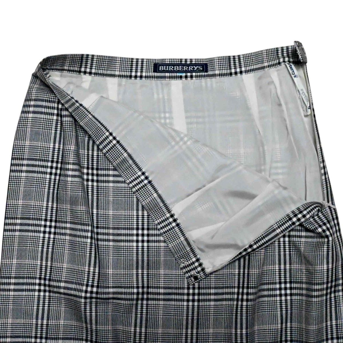 BURBERRYS バーバリーズ 千鳥柄 ウール/シルク ダブルジャケット