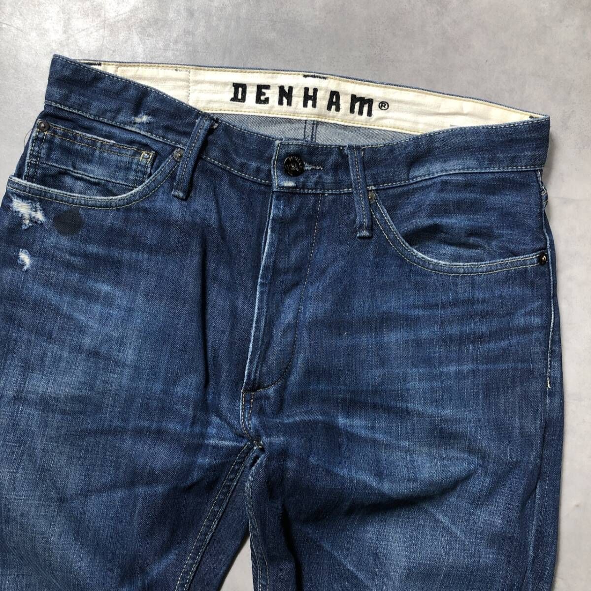 GQ4872◇DENHAM : R7 REGULAR◇w30◇インディゴ デンハム ストレート 