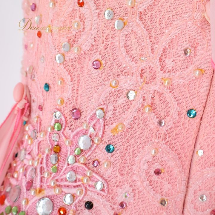 社交ダンス 衣装 スタンダードドレス ワンピース ドレス ピンク系