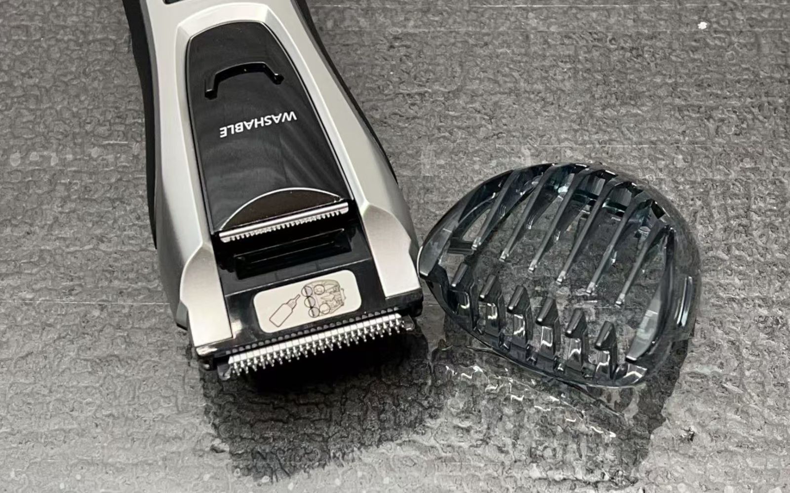 パナソニック ヒゲトリマー マルチ バリカン シルバー調 ER-GB74-S