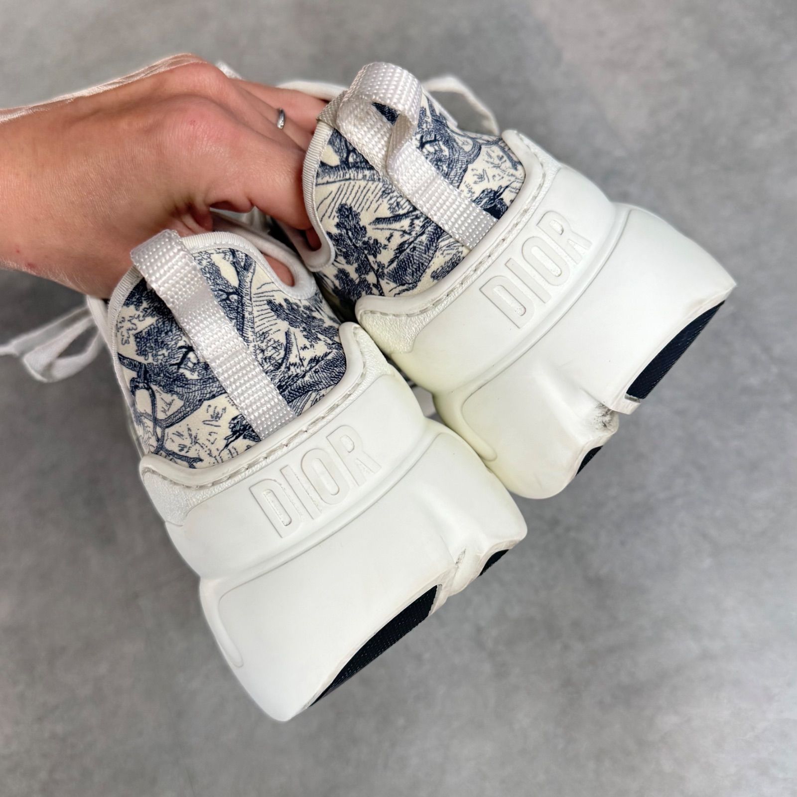 Christian Dior クリスチャンディオール D-Connect スニーカー 総柄 
