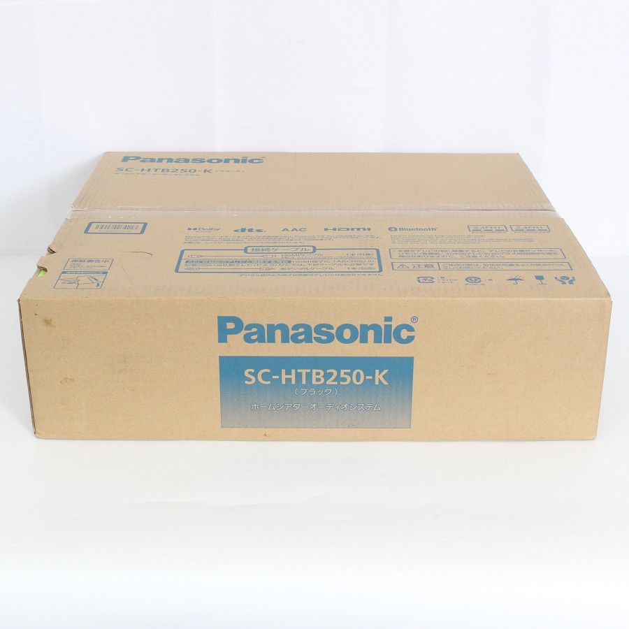 新品未開封】パナソニック シアターバー SC-HTB250-K ブラック 2.1ch