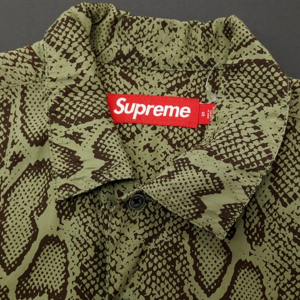 中古】シュプリーム Supreme 2024年春夏 Snake S/S Shirt 半袖シャツ