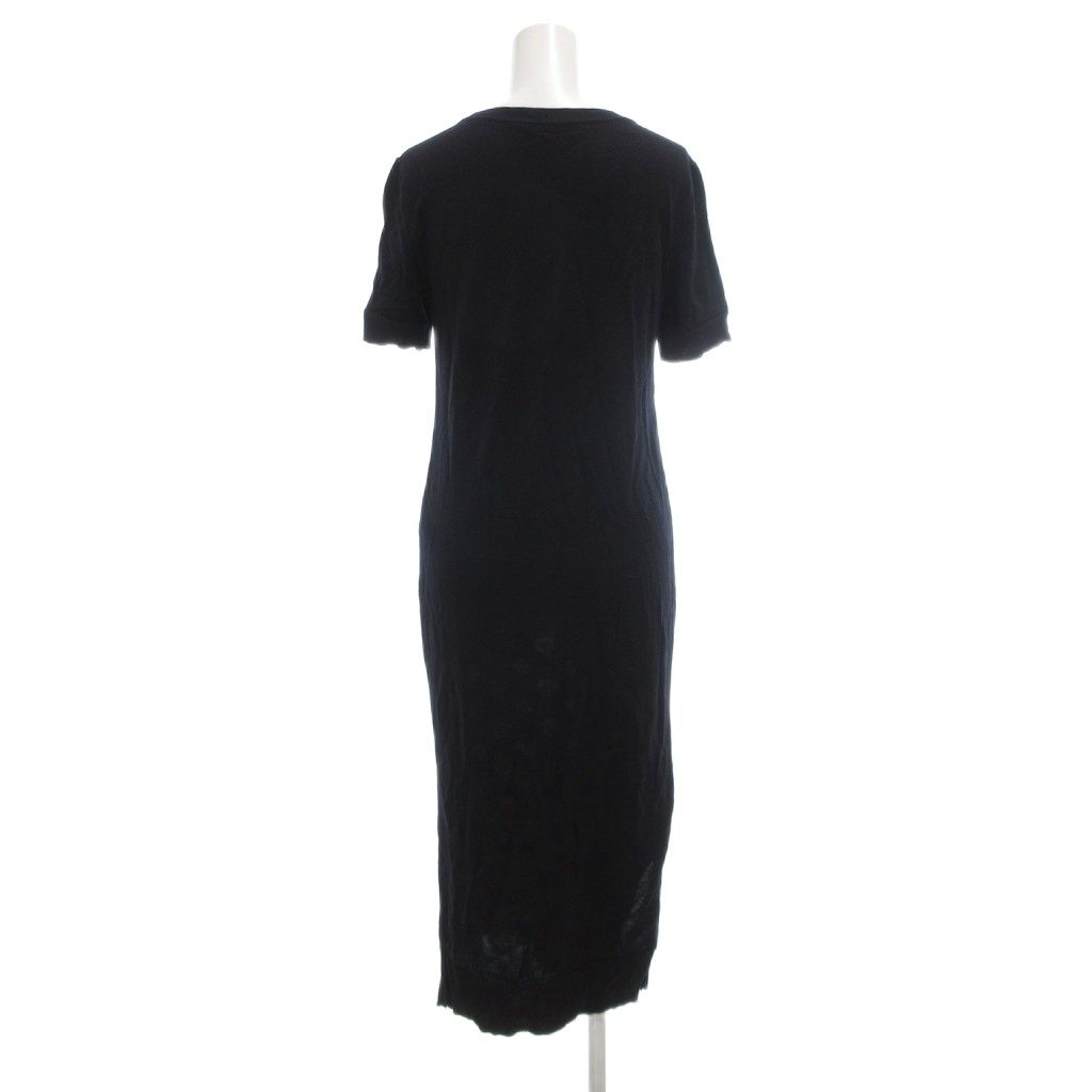 トリーバーチ TORY BURCH ワンピース 絹 シルク XXS 紺 ネイビー