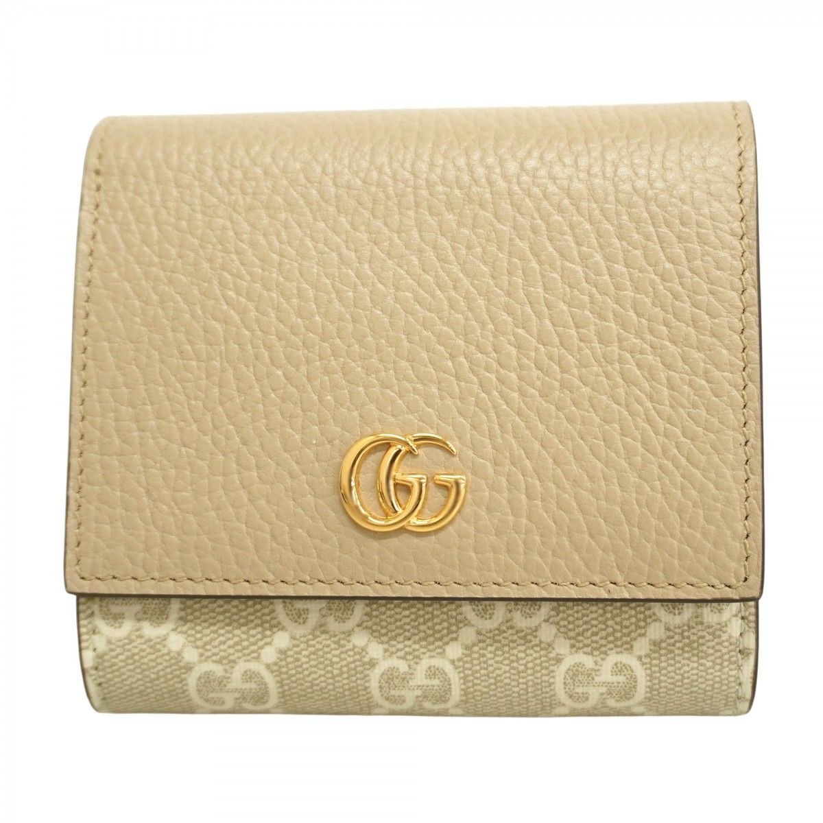 6ca0292-k】グッチ 財布 GGマーモント/GGスプリーム 598587 PVC レザー