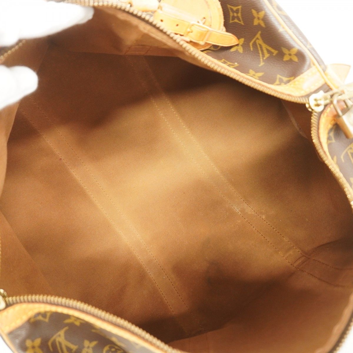 6ca0400】ルイヴィトン ボストンバッグ モノグラム サックスプール45