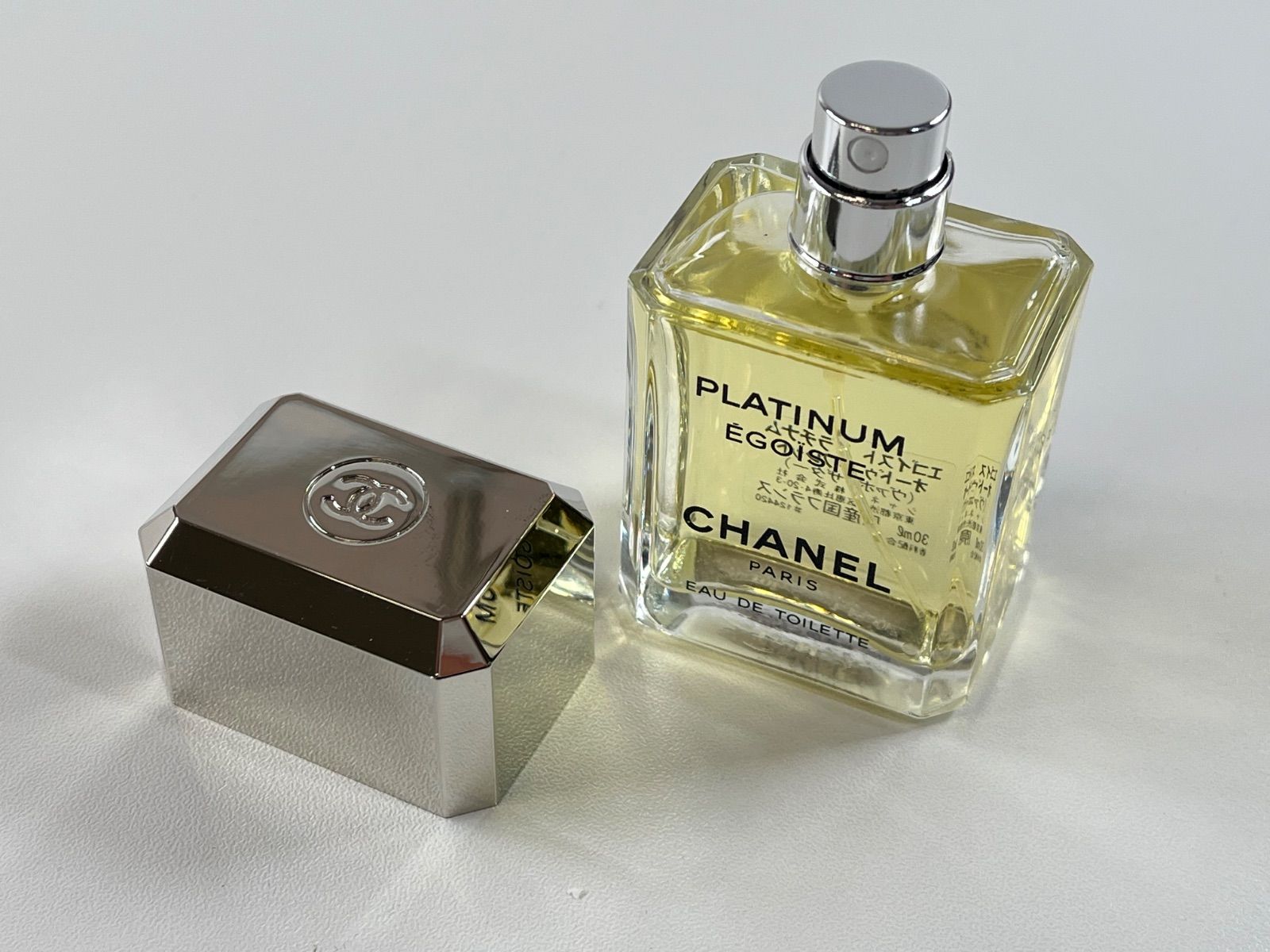 ☆残量ほぼ満タン 美品 CHANEL EGOIST PLATINUM エゴイスト プラチナム