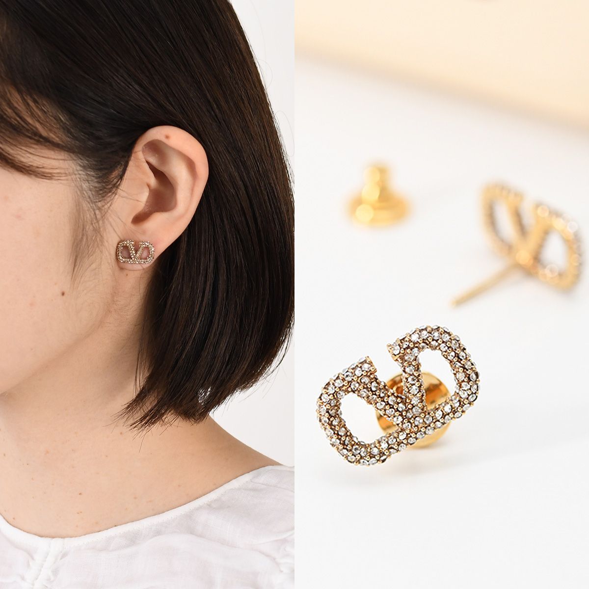 VALENTINO ヴァレンティノ ピアス アクセサリー J0F85YCW レディース