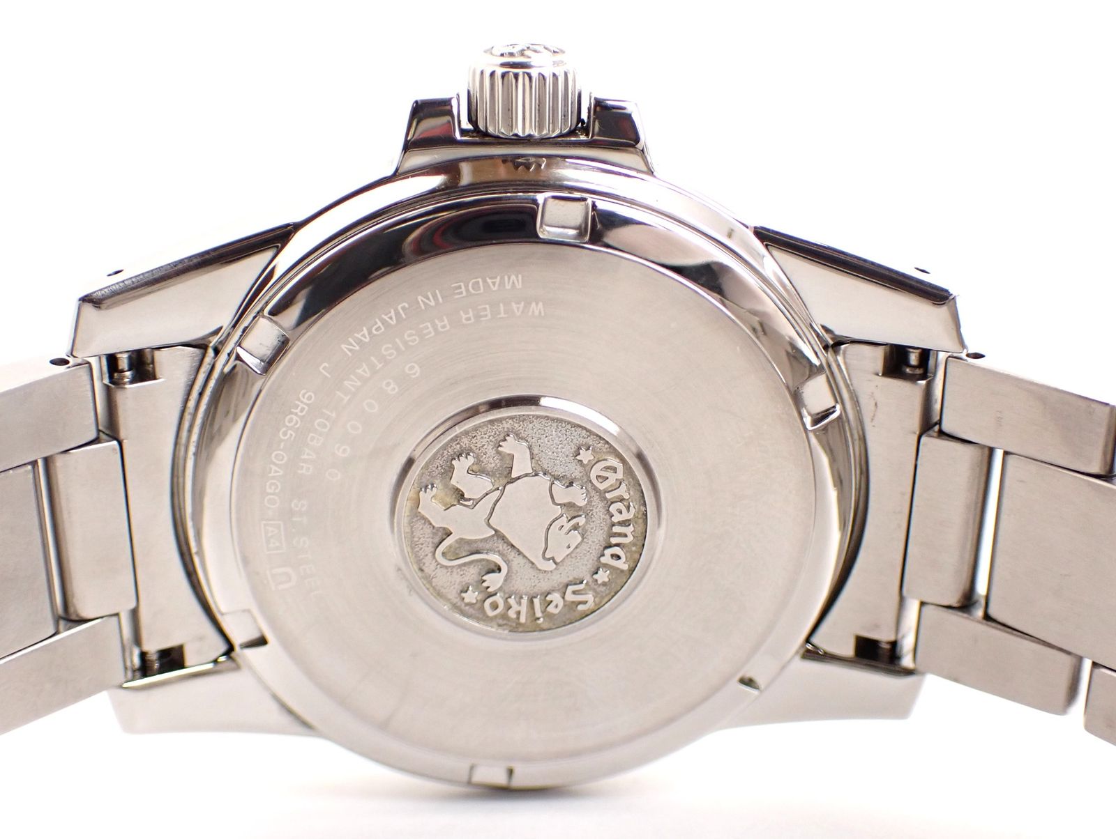 Grand Seiko(グランドセイコー) スプリングドライブ 9R65-0AG0/SBGA015 SS AT 自動巻き ホワイト 白 メンズ ...