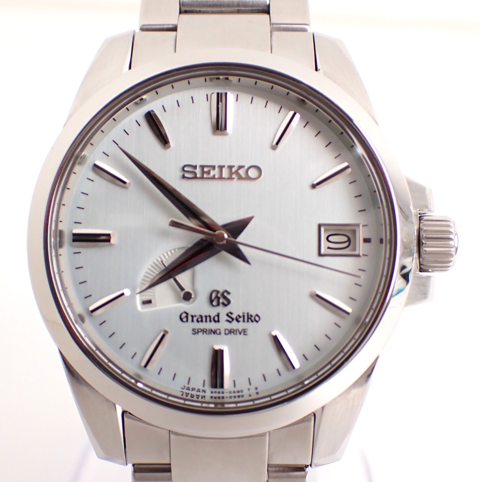 Grand Seiko(グランドセイコー) スプリングドライブ 9R65-0AG0/SBGA015 SS AT 自動巻き ホワイト 白 メンズ  腕時計