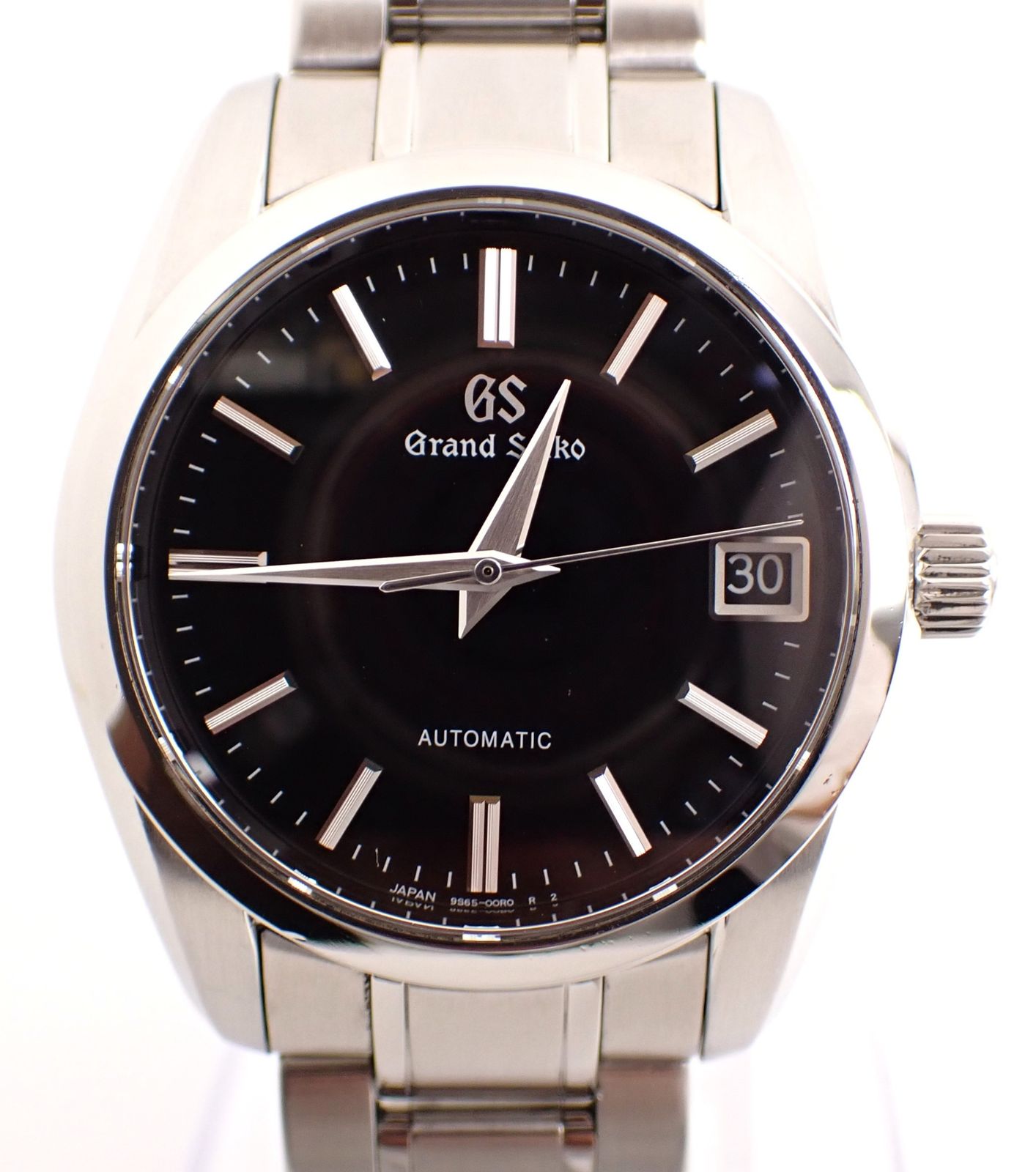 仕上げ済 Grand Seiko グランドセイコー ヘリテージコレクション 9S65-00B0|SBGR253 SS AT 自動巻き ブラック 黒 メンズ 腕時計