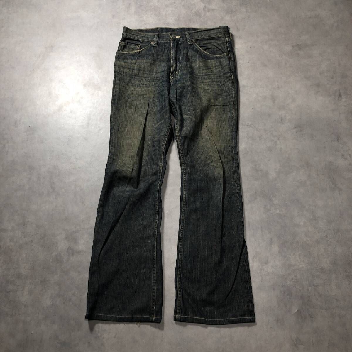 GQ4878◇Levi's : 517‐03 ブーツカット◇w31◇インディゴ リーバイス