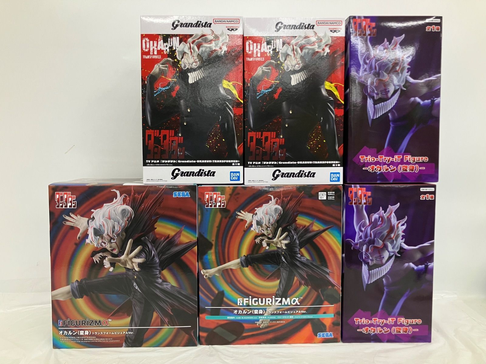 未開封 ダンダダン フィギュア オカルン 3種6個セット LF3246 f101