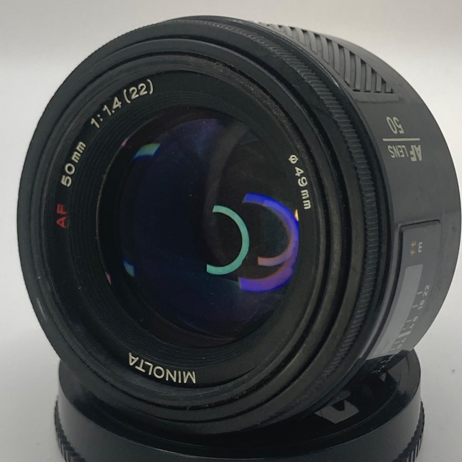 極上品/光学クリア】Minolta AF 50mm F1.4 (初期型) シリアル1703576