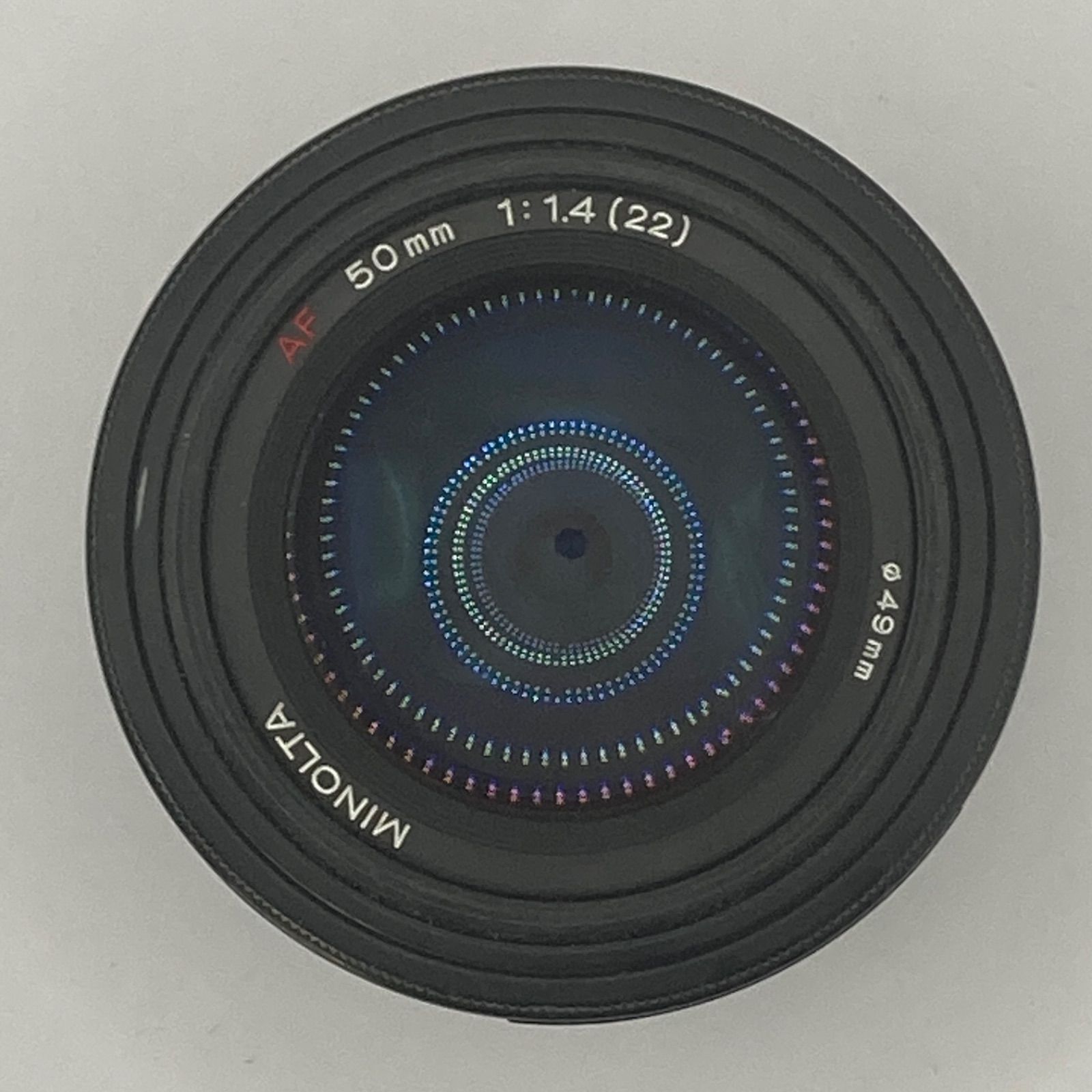 極上品/光学クリア】Minolta AF 50mm F1.4 (初期型) シリアル1703576