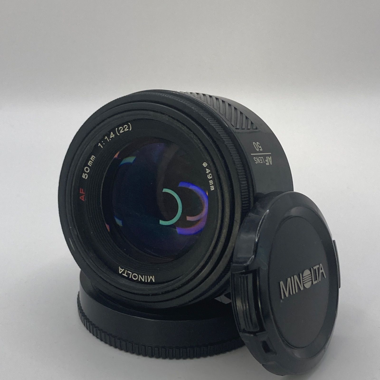 極上品/光学クリア】Minolta AF 50mm F1.4 (初期型) シリアル1703576