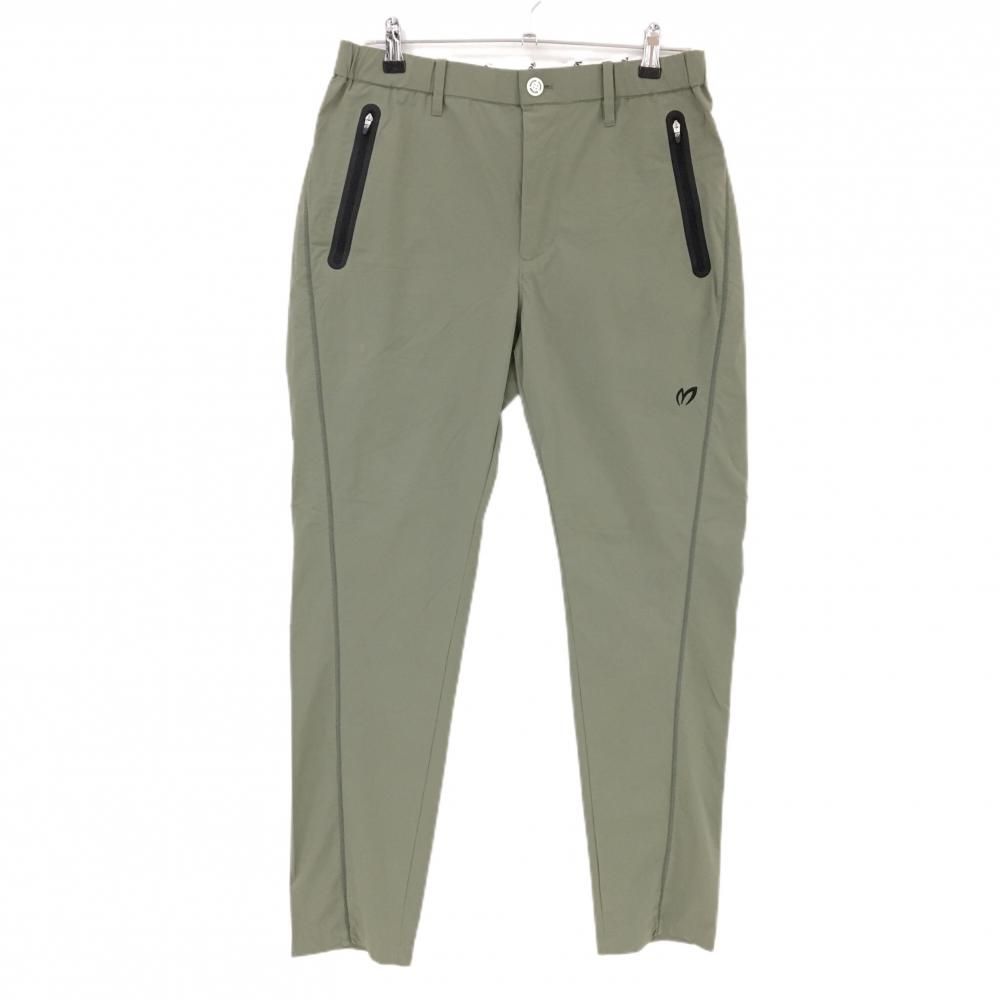 超美品】マスターバニー ストレッチパンツ カーキ×黒 メンズ 4(M