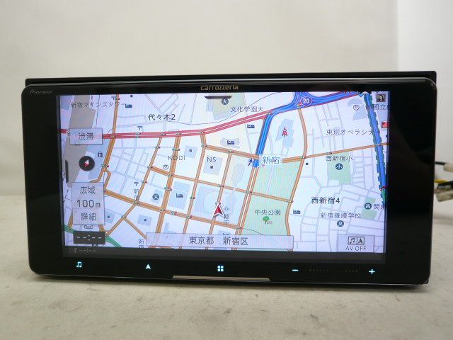 中古 【岩手 盛岡発】中古 社外 カロッツェリア ナビ AVIC-RW802-D