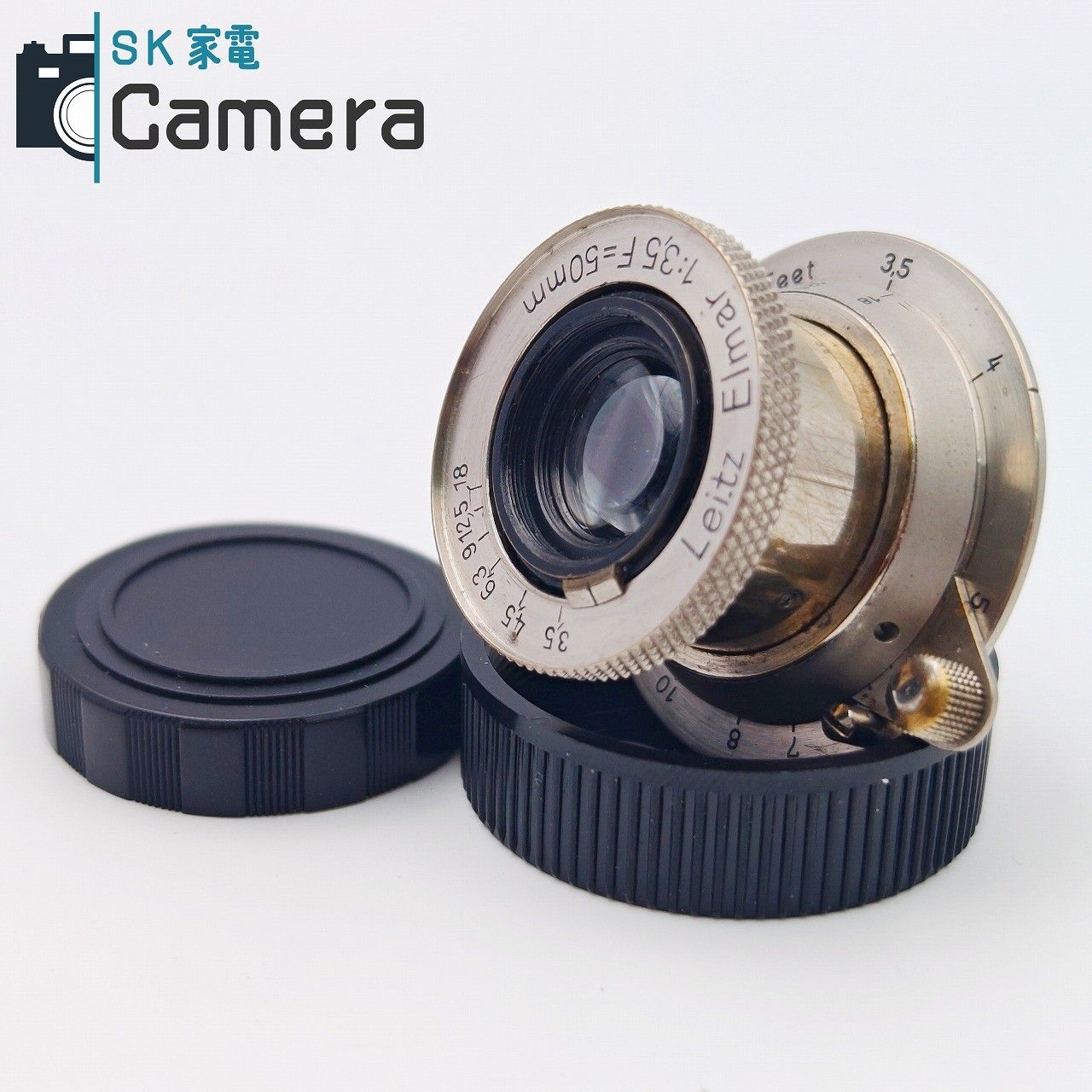 中古】 Leitz Elmar 50mm F3.5 L39 nickel ライカ ニッケル エルマー
