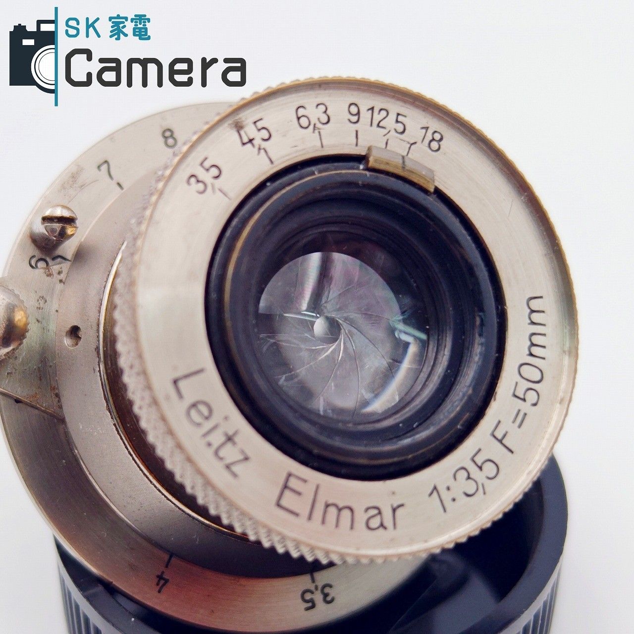 中古】 Leitz Elmar 50mm F3.5 L39 nickel ライカ ニッケル エルマー