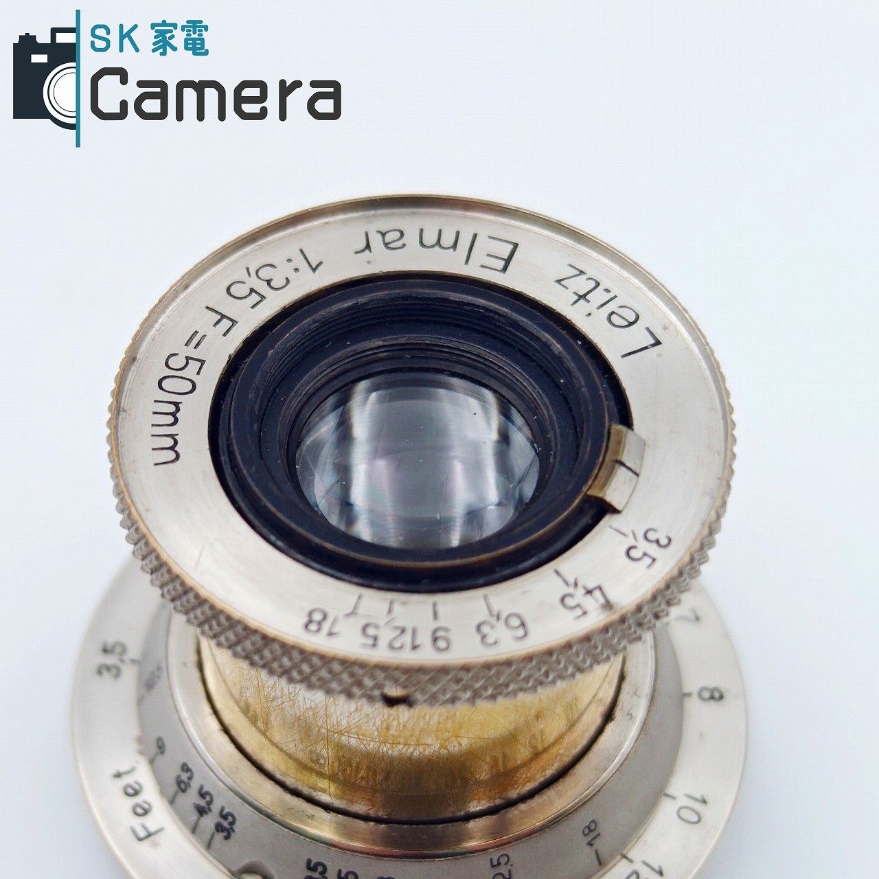 中古】 Leitz Elmar 50mm F3.5 L39 nickel ライカ ニッケル エルマー