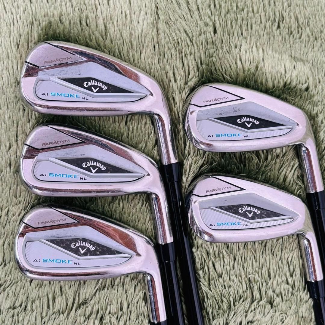 キャロウェイ パラダイム AiスモークHL アイアン5本セット メンズ