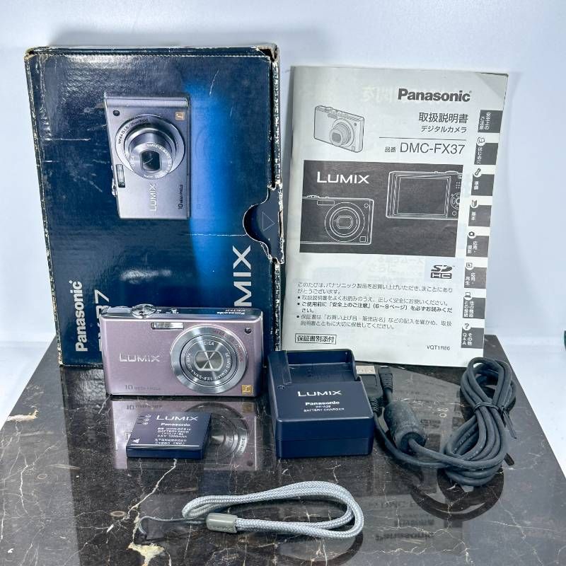 Panasonic LUMIX DMC-FX37 カクテルピンクコンパクトデジタルカメラ
