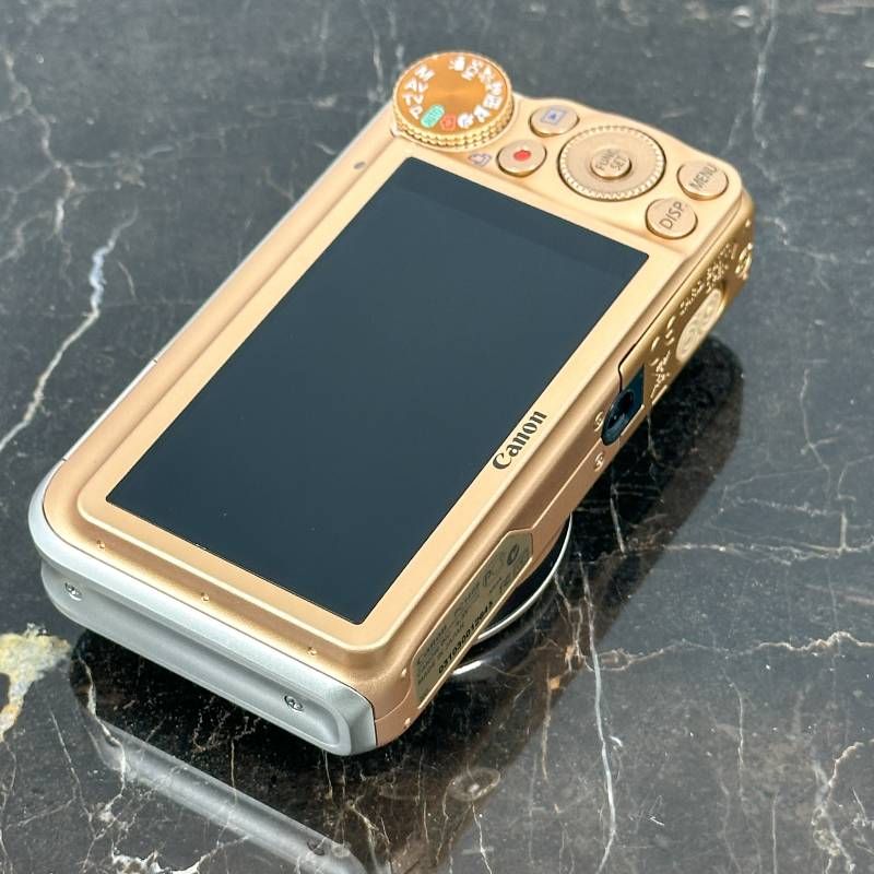 美品】Canon PowerShot SX210 IS ゴールド コンパクトデジタルカメラ