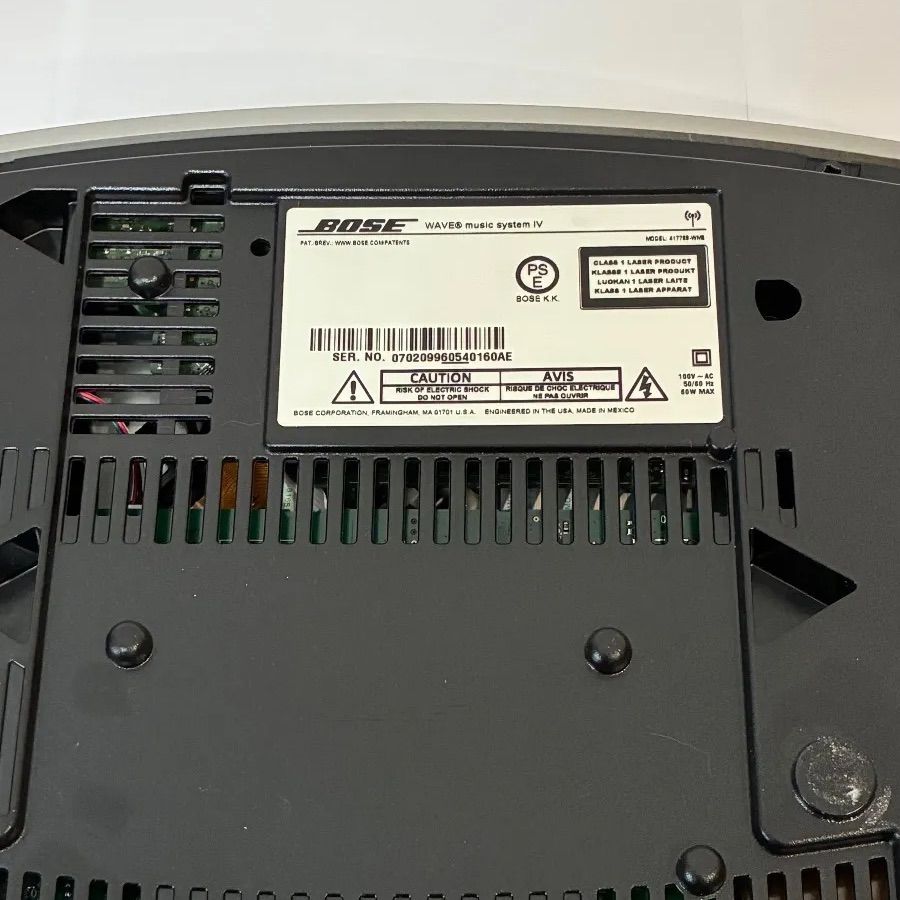 ◇中古美品◇ BOSE WAVE music system Ⅳ 417788-WMS CDプレーヤー