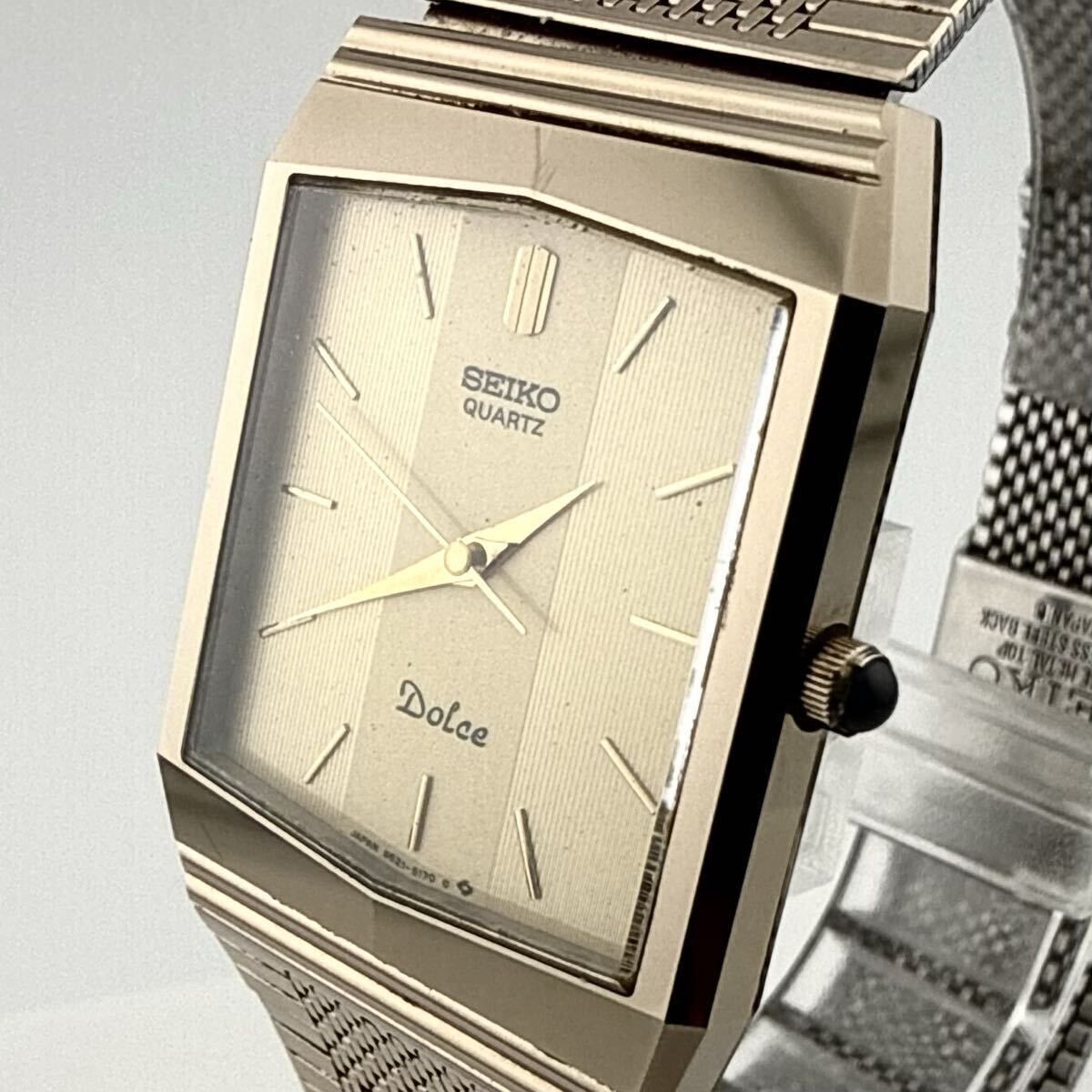 ジャンク】SEIKO 9521-5170 セイコー DOLCE ドルチェ NSAG 超硬合金