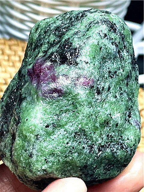 AAA級☆天然ルビートルマリン原石B90U3/12U14C - メルカリ