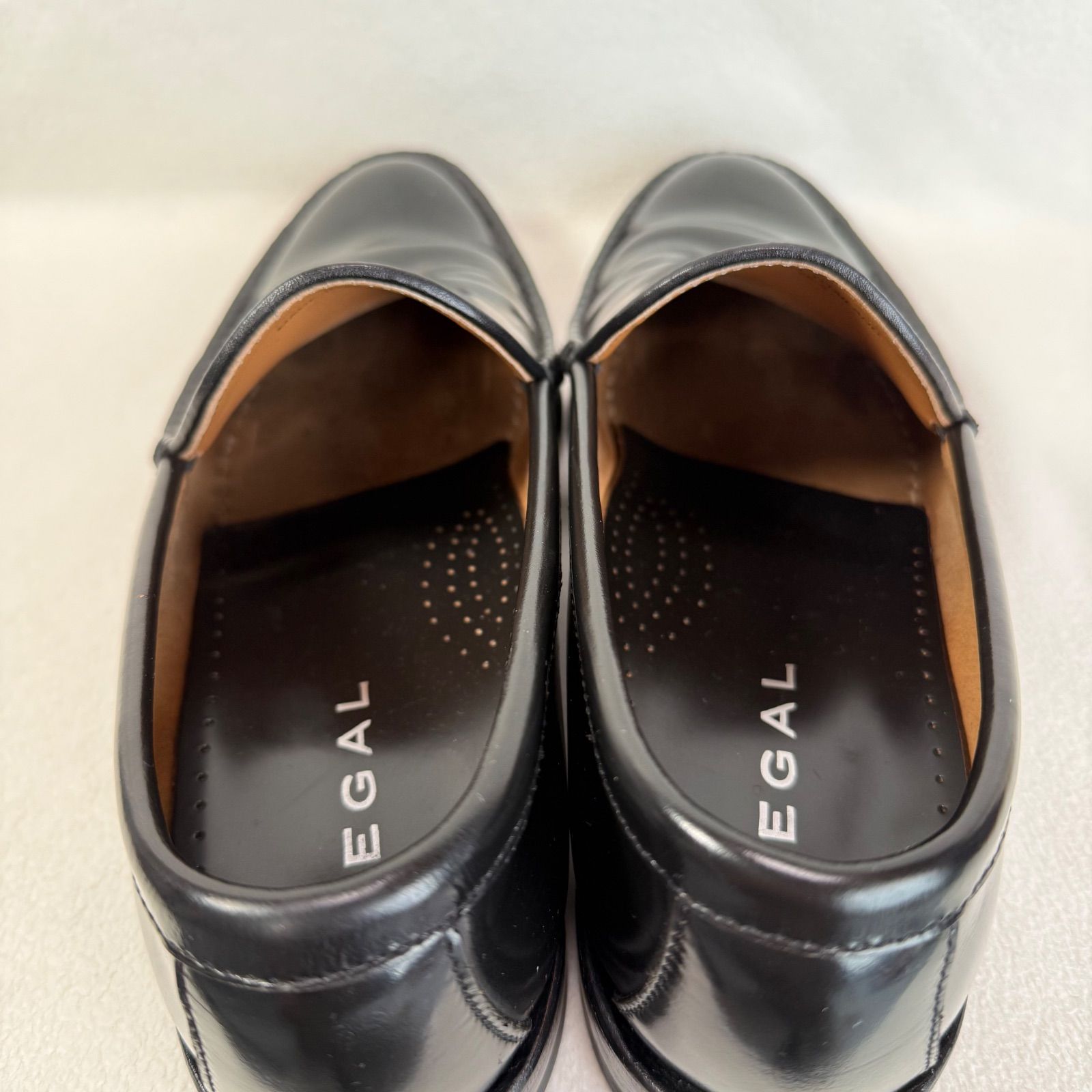 極美品・サイズ26.5✨リーガル 15DR コブラヴァンプ ガラスレザー