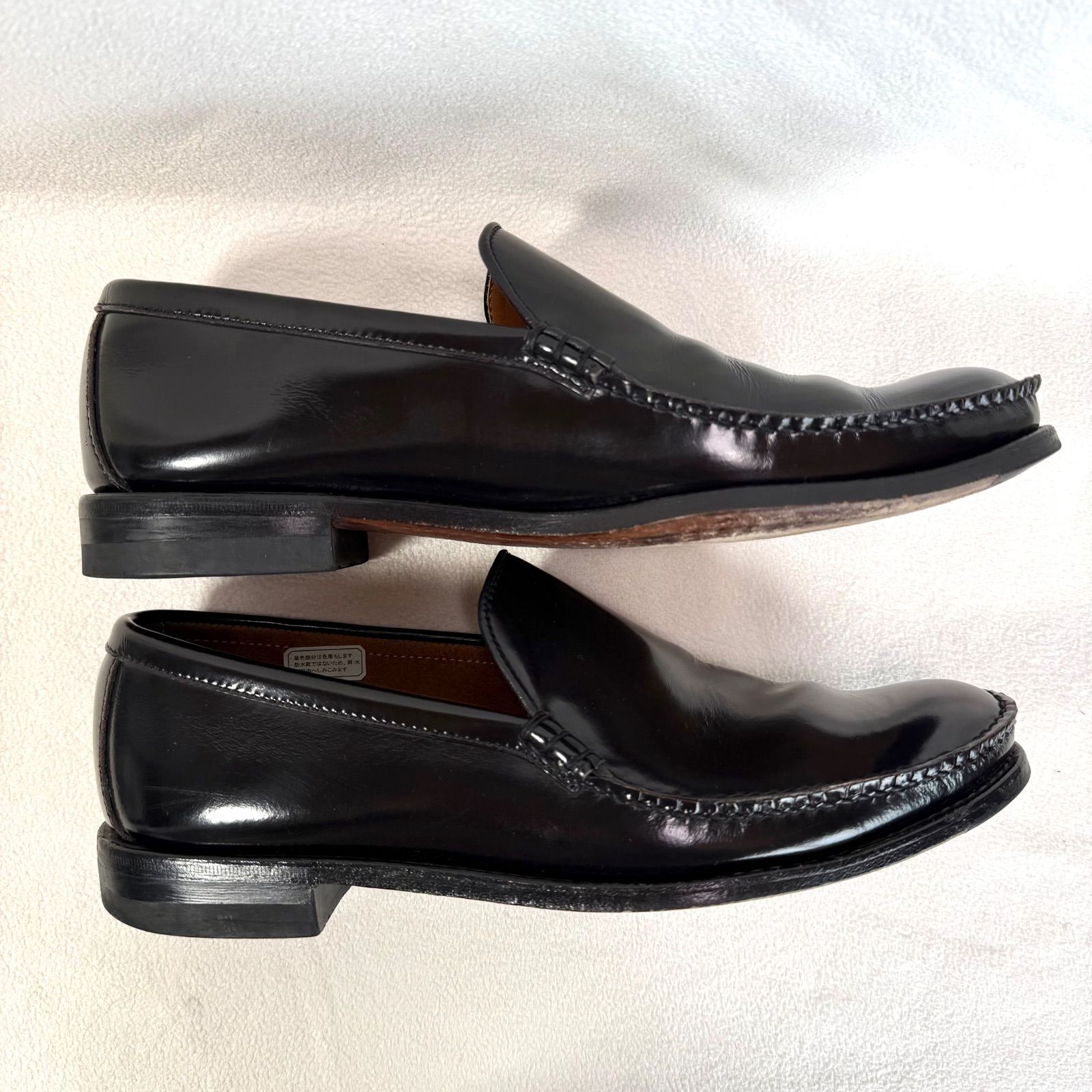 極美品・サイズ26.5✨リーガル 15DR コブラヴァンプ ガラスレザー