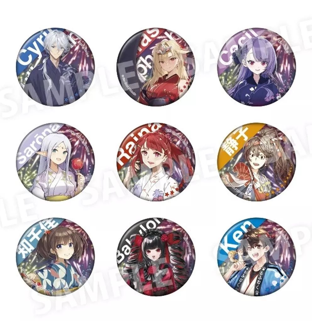 新品】バッジ・ビンズ 【ボックス】アース・スターノベル10周年夏祭り