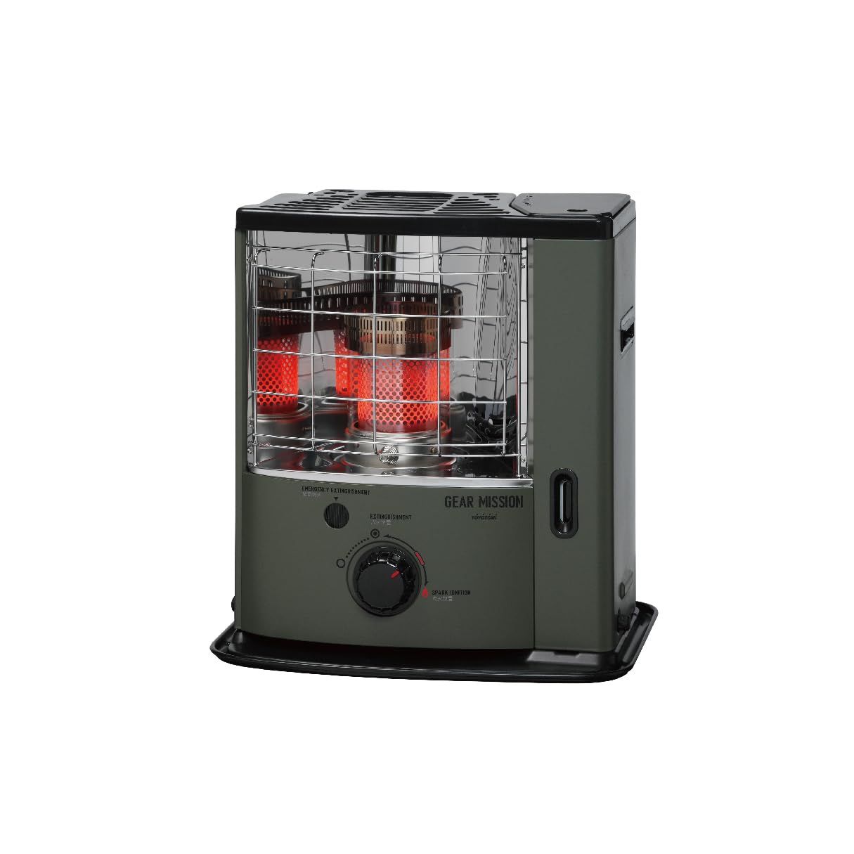 トヨトミ】反射形 石油ストーブGEAR MISSION RS-GE23(G)オリーブ色