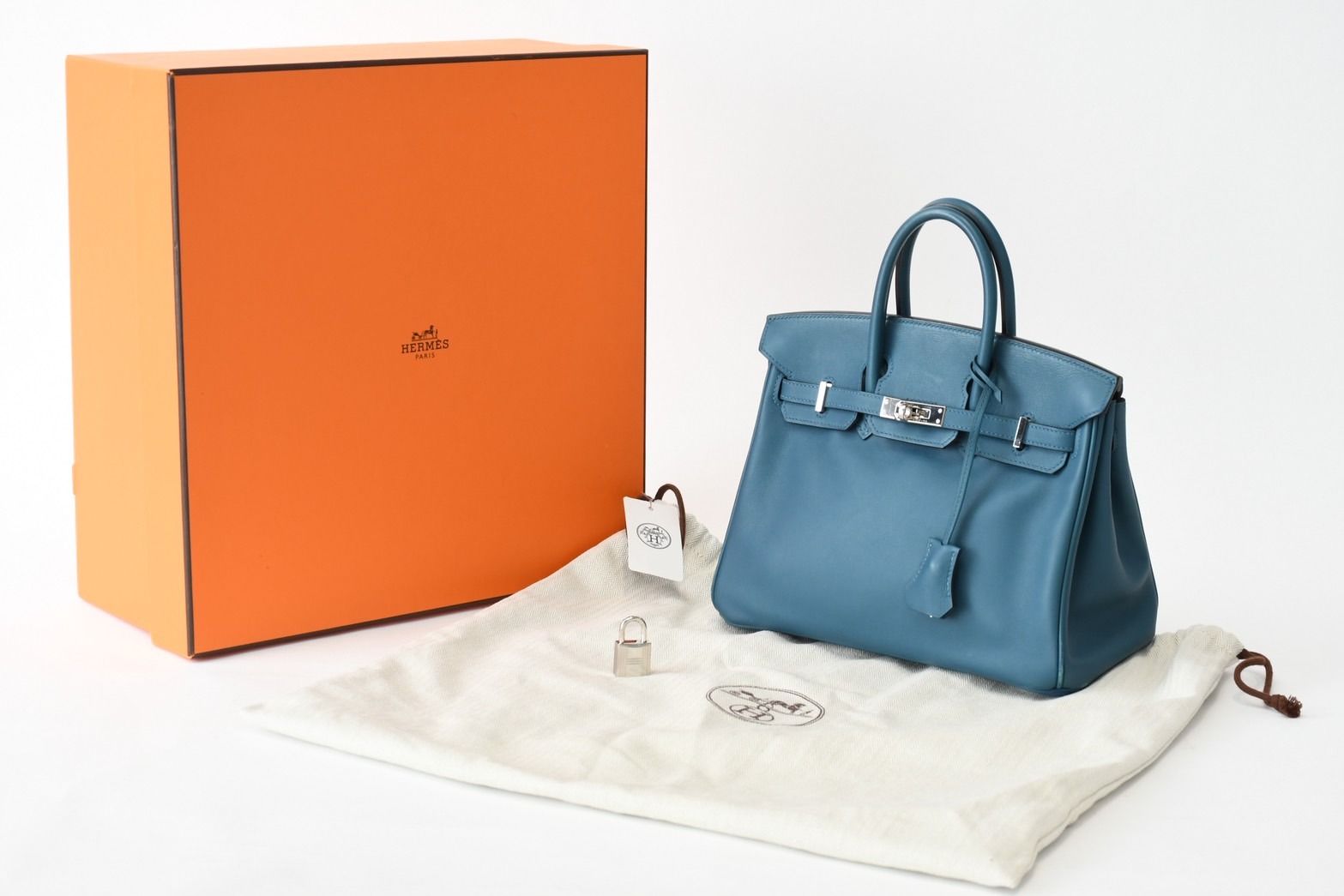 極美品 HERMES エルメス バーキン25 ハンドバッグ 2016 スイフト XAS