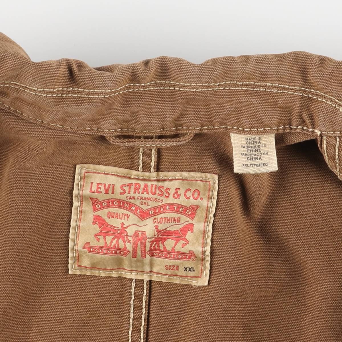 古着 リーバイス Levi's ダックカバーオール メンズXXL相当/eaa614233
