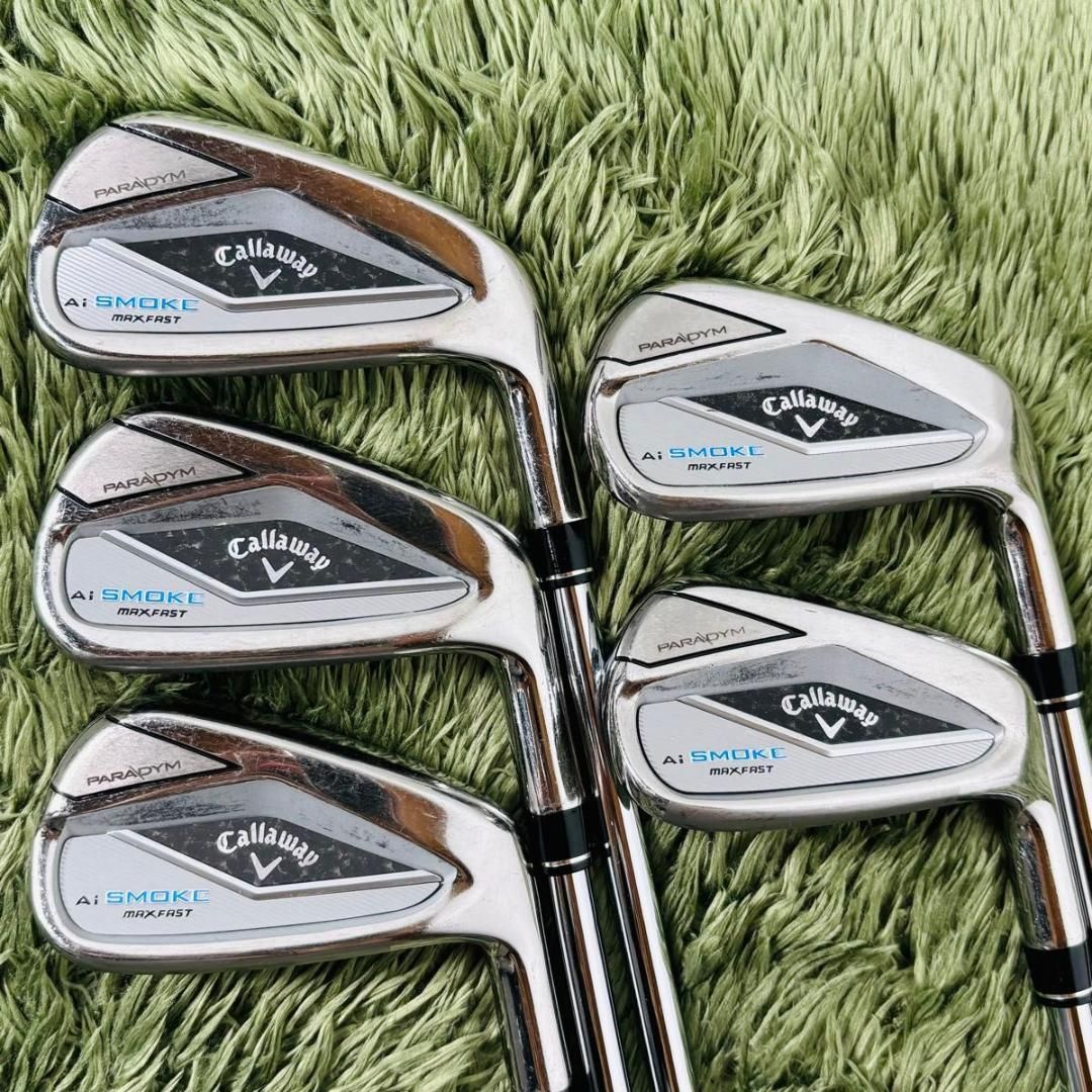 キャロウェイ パラダイムAiスモークマックスファスト アイアン5本