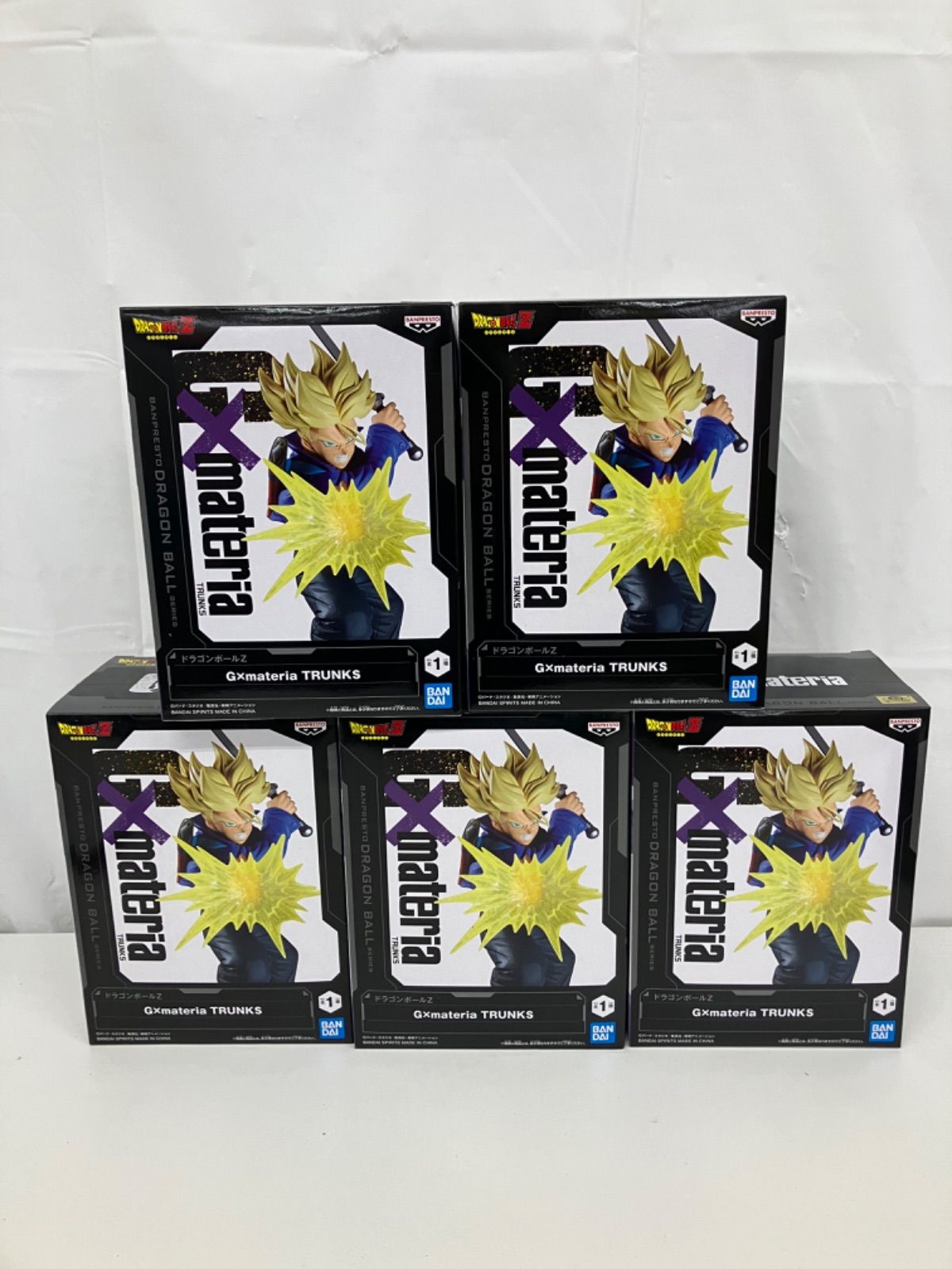 未開封 ドラゴンボールZ G×materia トランクス フィギュア 5個セット