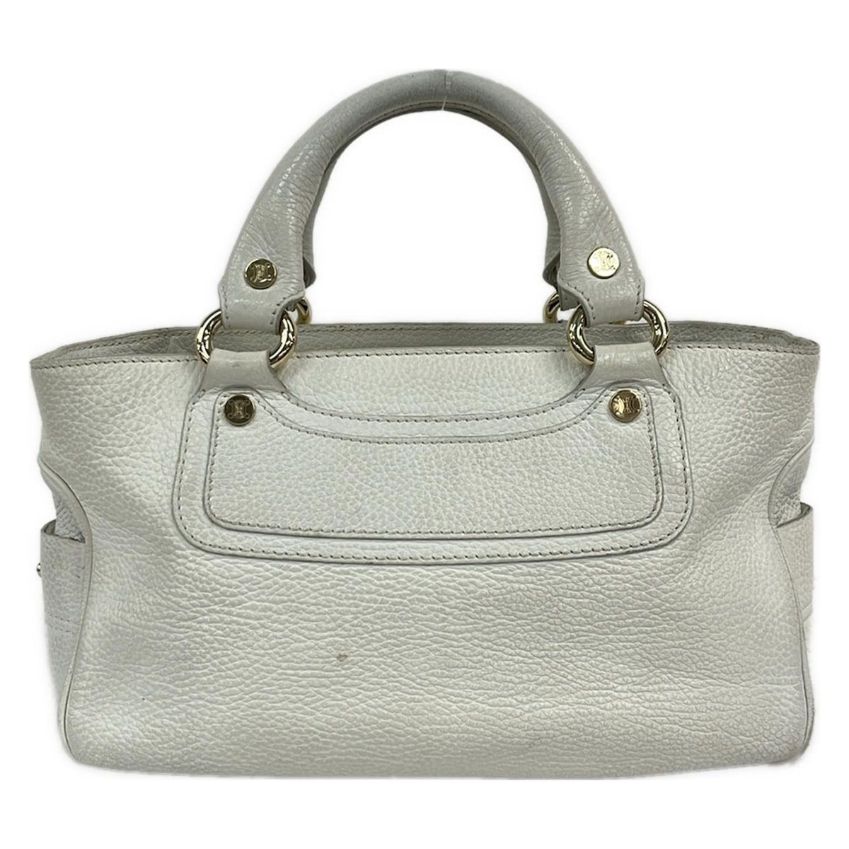CELINE ブギーバッグ ブラック レザーハンドバッグ セリーヌ CELINE 