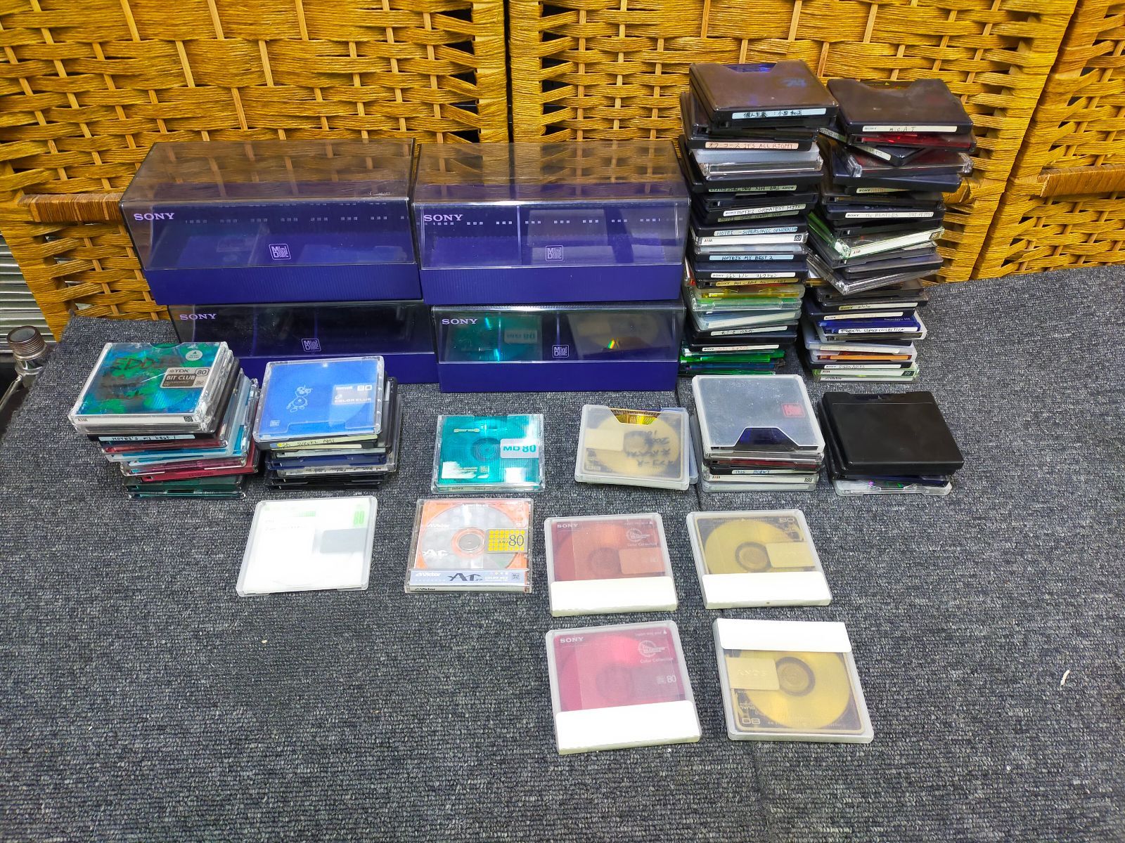 MDディスク SONY など 計32個まとめ 未使用保管品 (60s) Yahoo