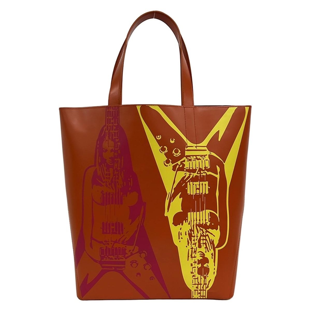 HYSTERIC GLAMOUR(ヒステリックグラマー) トートバッグ - オレンジ