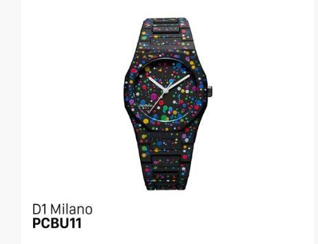 D1 Milano、トレンドの小径ウォッチ「NANO POLY」/ 2026年春夏 