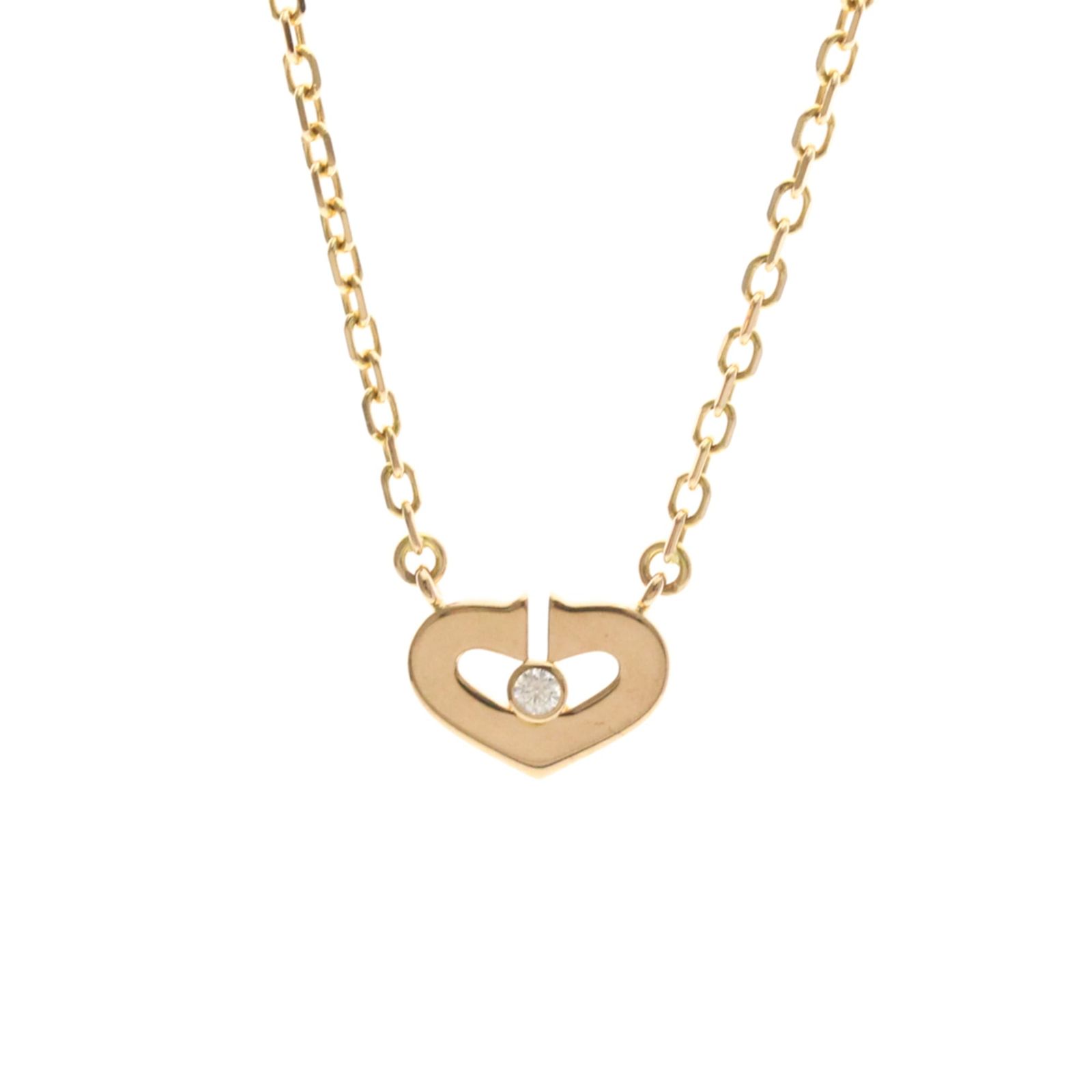 カルティエ(Cartier) K18ピンクゴールド(K18PG) ダイヤモンド メンズ 